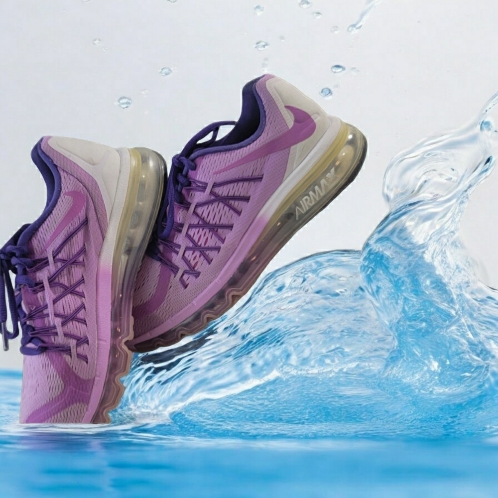 Nike Air Max. Light and dark purple. Woman's size 8 euro 9 705458-500 - Picture 9 of 15